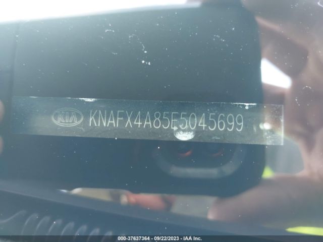 KNAFX4A85E5045699 KIA FORTE EX