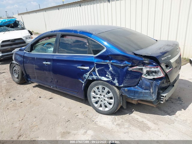 2016 NISSAN SENTRA S VIN: 3N1AB7AP9GY315983