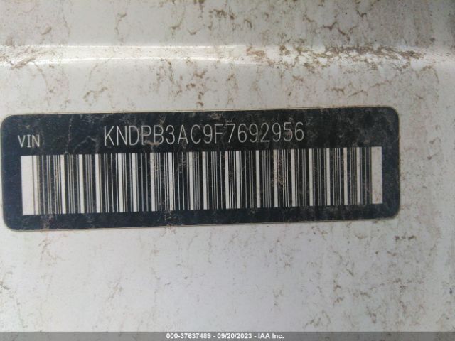 KNDPB3AC9F7692956 KIA Sportage Lx