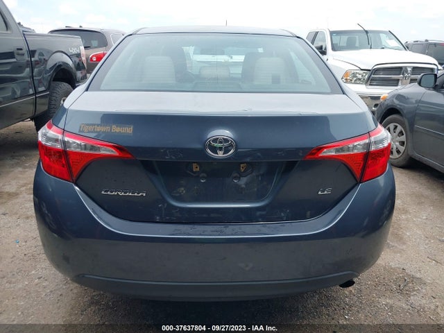 2016 TOYOTA COROLLA LE VIN: 2T1BURHE3GC615224