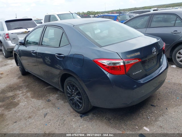 2016 TOYOTA COROLLA LE VIN: 2T1BURHE3GC615224