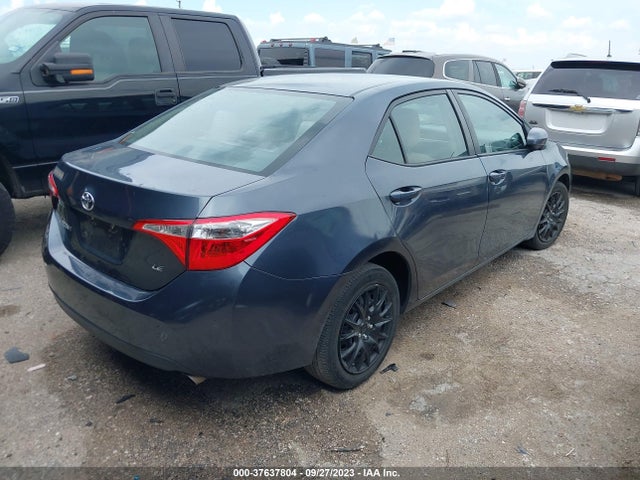2016 TOYOTA COROLLA LE VIN: 2T1BURHE3GC615224