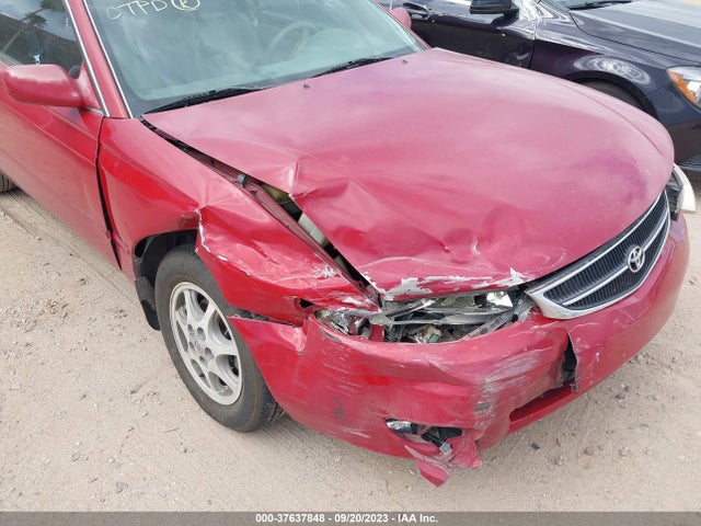 2001 TOYOTA CAMRY SOLARA SE VIN: 2T1CG22P71C451626
