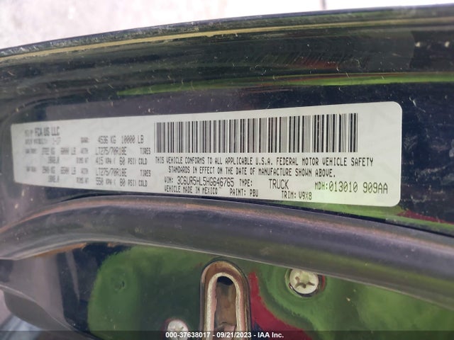 3C6UR5HL5HG646765 RAM 2500 Tradesman