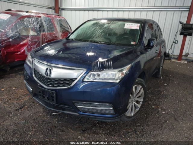5FRYD4H48FB008796 Acura Mdx Tech Pkg