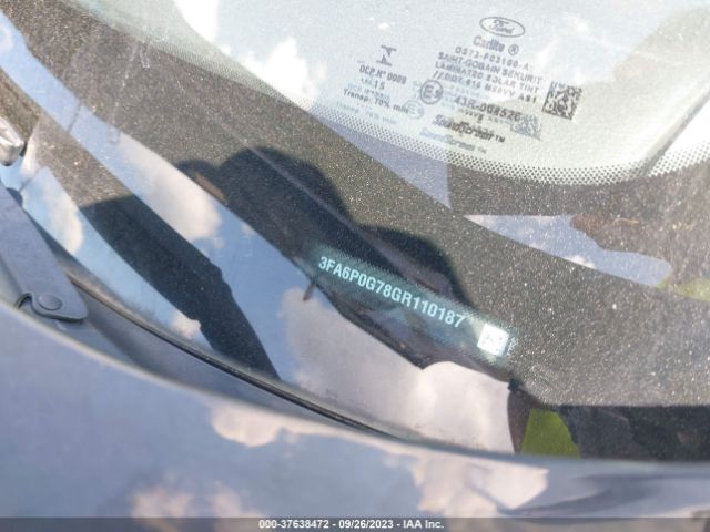 3FA6P0G78GR110187 Ford FUSION S