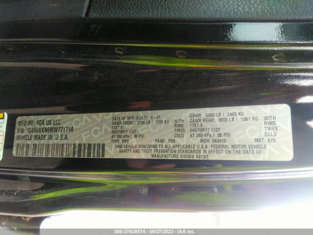 1C4HJXKN6MW771714 Jeep Wrangler Unlimited Sport