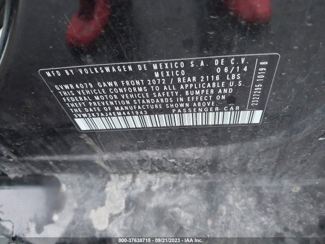 3VW2K7AJ4EM441943 Volkswagen Jetta Sedan S