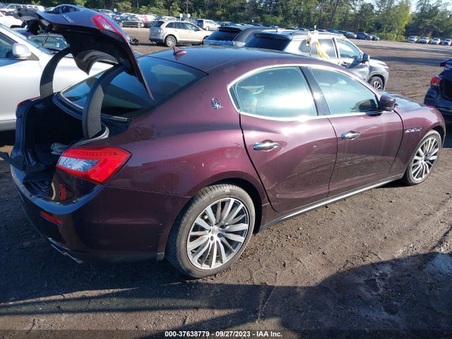 2016 MASERATI GHIBLI VIN: ZAM57XSA5G1177756
