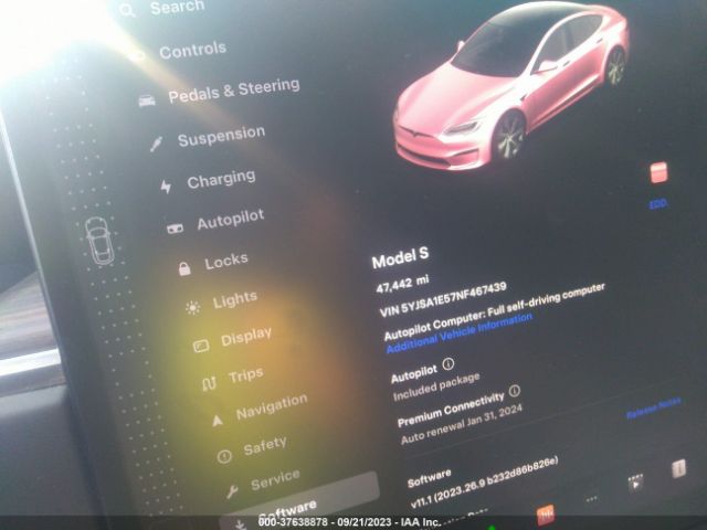 5YJSA1E57NF467439 Tesla MODEL S