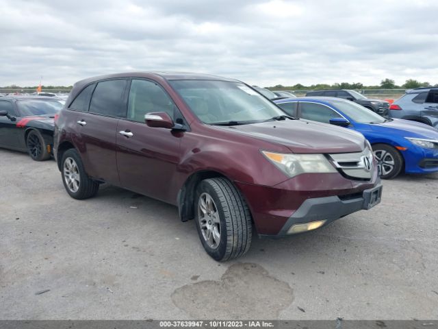 Auction sale of the 2007 Acura Mdx Tech Pkg, vin: 2HNYD28377H526675, lot number: 37639947