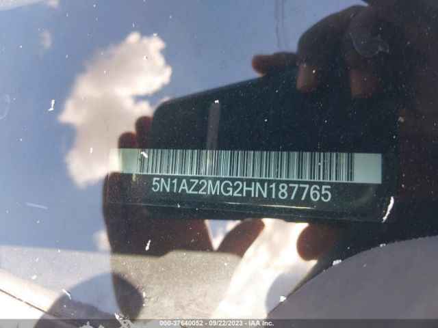 5N1AZ2MG2HN187765 Nissan Murano Platinum