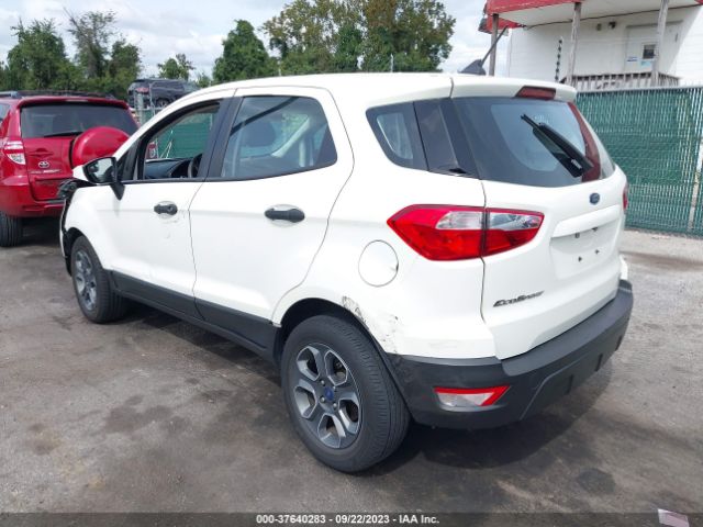 MAJ3S2FE4LC369927 Ford ECOSPORT S