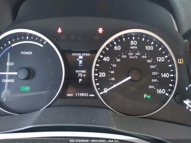 JTHBW1GG1F2092781 Lexus Es 300h Hybrid