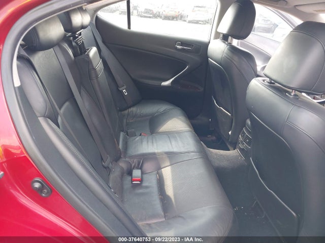 2007 LEXUS IS 250 VIN: JTHBK262072056654