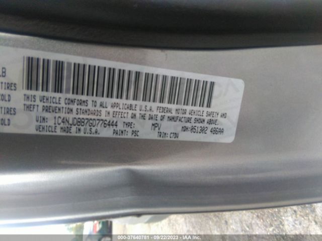 1C4NJDBB7GD776444 Jeep Compass Sport
