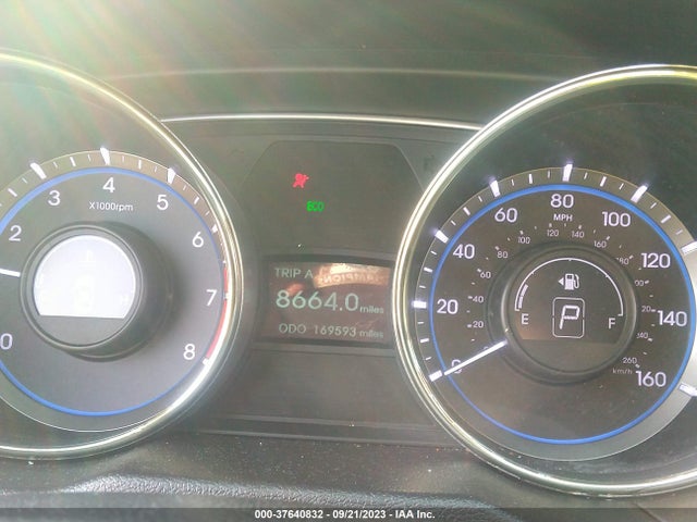 2012 HYUNDAI SONATA GLS VIN: 5NPEB4ACXCH493208