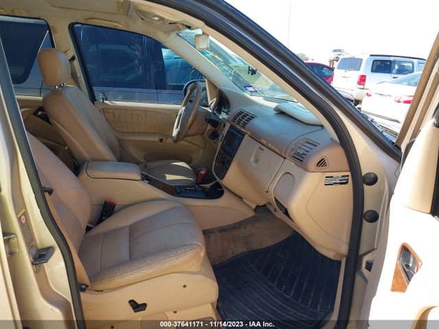 2001 MERCEDES-BENZ M-CLASS VIN: 4JGAB72E91A236427