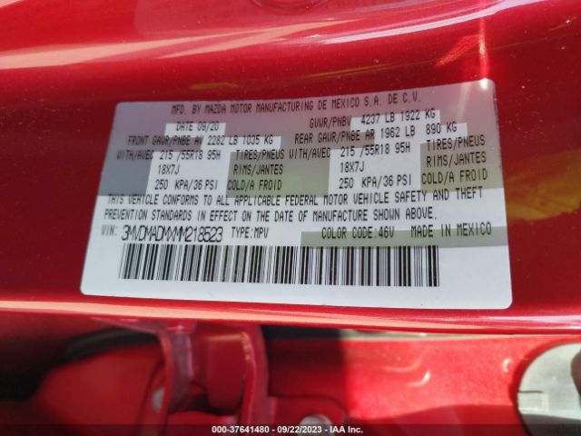3MVDMADMXMM218523 Mazda Cx-30 Premium