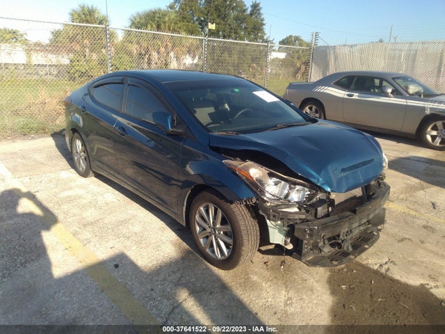 2014 HYUNDAI ELANTRA SE VIN: KMHDH4AE6EU028537