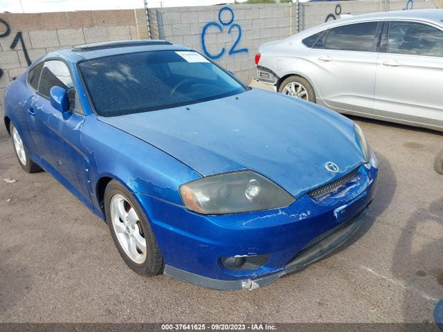 2005 HYUNDAI TIBURON GS VIN: KMHHM65D75U155999