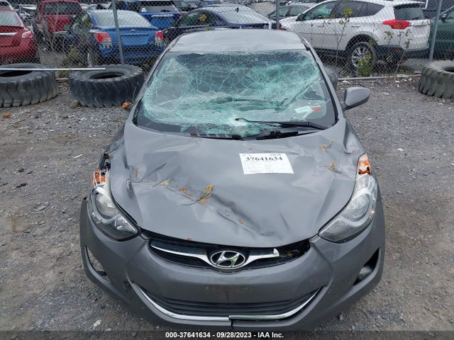 2013 HYUNDAI ELANTRA GLS PZEV VIN: 5NPDH4AEXDH370344
