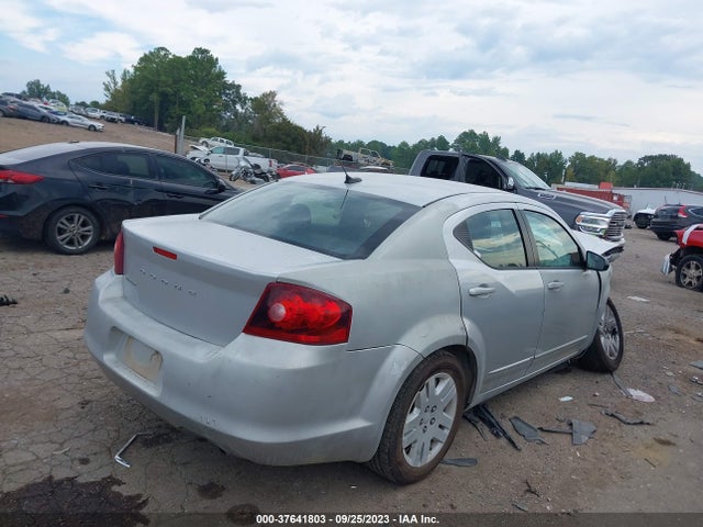 2012 DODGE AVENGER SE VIN: 1C3CDZAB1CN323684
