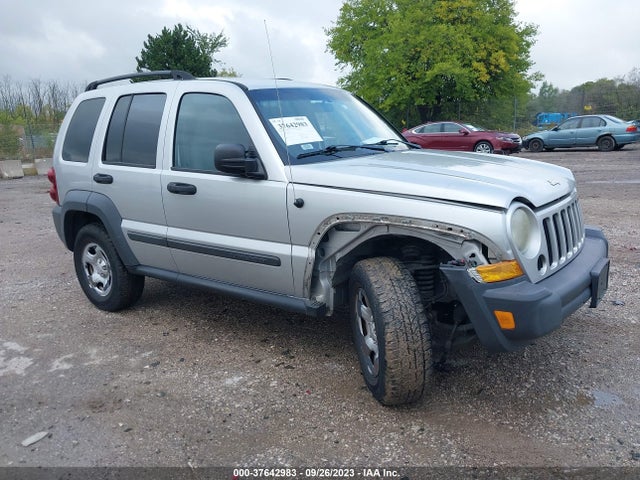 2006 JEEP LIBERTY SPORT VIN: 1J4GL48K96W279970