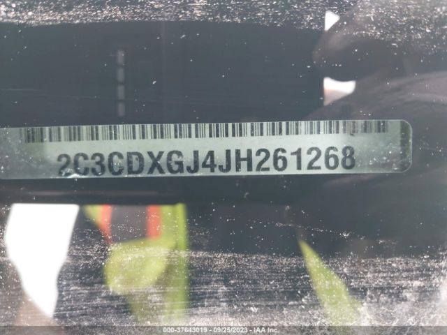 2C3CDXGJ4JH261268 Dodge Charger R/t Scat Pack Rwd