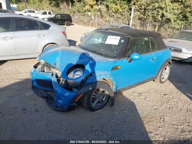 2013 MINI COOPER CONVERTIBLE WMWZN3C58DT568807 Photo 1