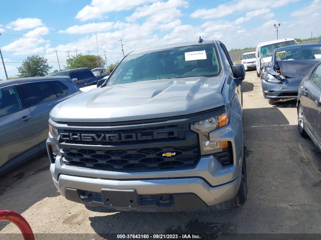 Chevrolet Silverado 1500 Custom 2023 1GCPABEK8PZ270004 Image 4