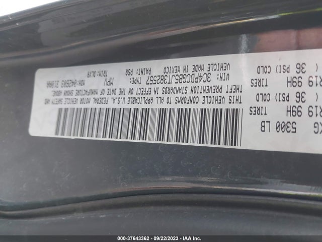 Dodge Journey Crossroad 2018 3C4PDCGB5JT382557 Image 9