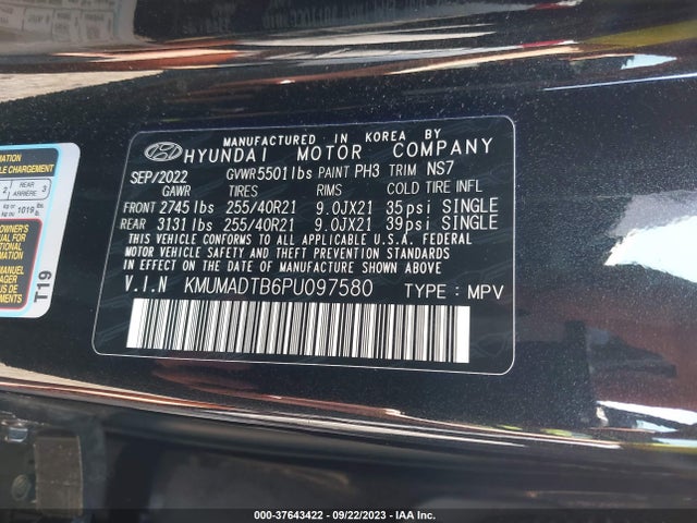 Genesis Gv70 2.5t 2023 KMUMADTB6PU097580 Image 9