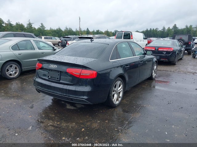 2013 AUDI A4 PREMIUM PLUS VIN: WAUHFAFL0DN015225