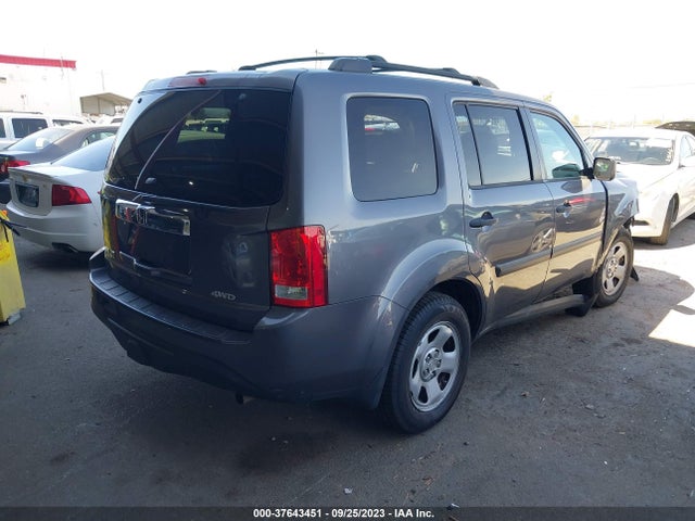 Honda PILOT LX 2015 5FNYF4H26FB055478 Image 4