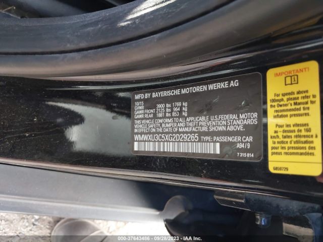 WMWXU3C5XG2D29265 Mini Cooper Hardtop 4 Door S