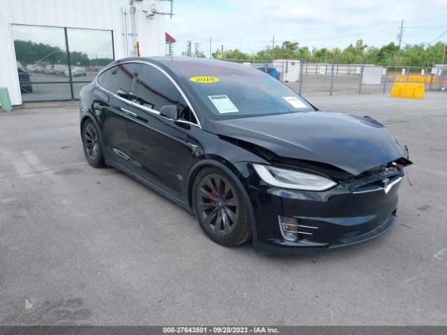Продажа на аукционе авто 2018 Tesla Model X 75d/p100d/100d, vin: 5YJXCDE20JF120245, номер лота: 37643501