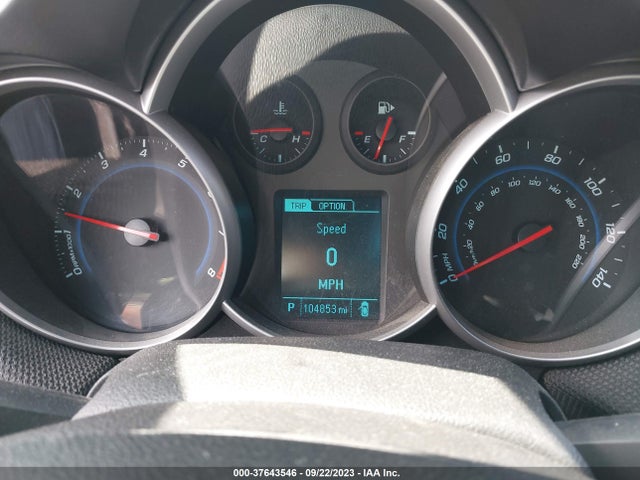 2013 CHEVROLET CRUZE 1LT VIN: 1G1PC5SB2D7222501