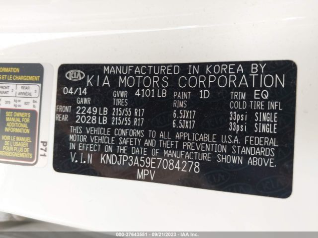 KNDJP3A59E7084278 KIA SOUL +