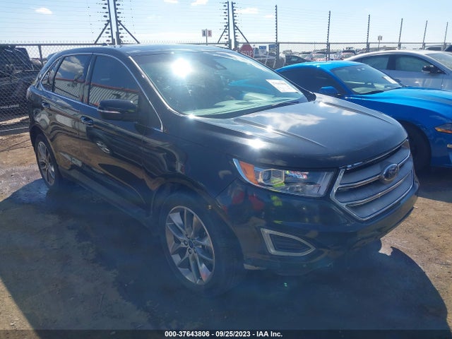 2015 FORD EDGE TITANIUM VIN: 2FMPK3K86FBB06095