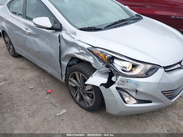 2014 HYUNDAI ELANTRA LIMITED VIN: KMHDH4AEXEU134599