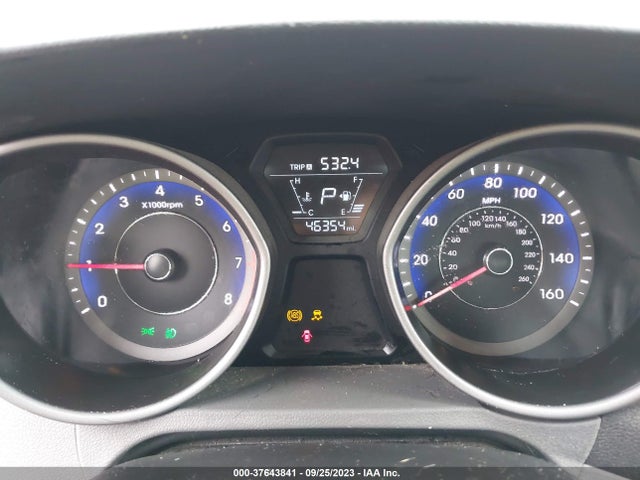 2014 HYUNDAI ELANTRA LIMITED VIN: KMHDH4AEXEU134599