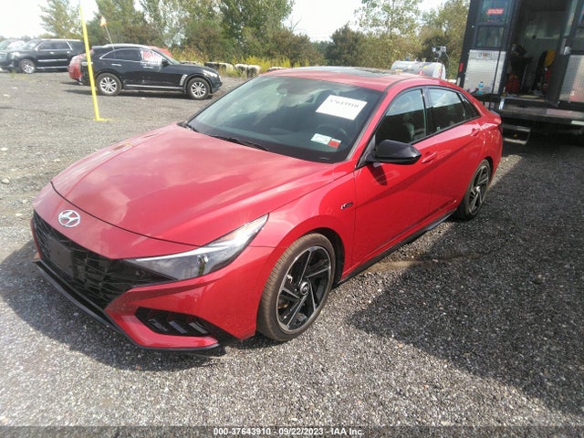 2021 HYUNDAI ELANTRA N LINE VIN: KMHLR4AF6MU203109