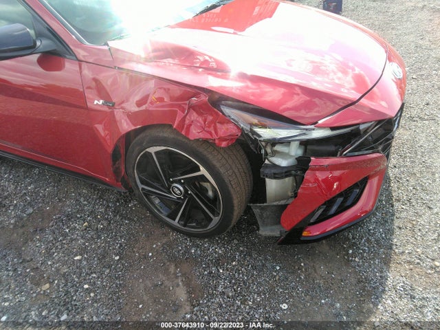 2021 HYUNDAI ELANTRA N LINE VIN: KMHLR4AF6MU203109