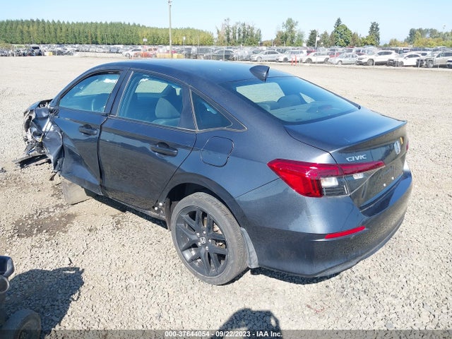 2022 HONDA CIVIC SEDAN SPORT VIN: 2HGFE2F53NH592797