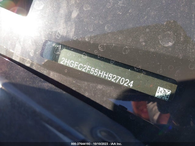Honda Civic Lx 2017 2HGFC2F55HH527024 Image 9