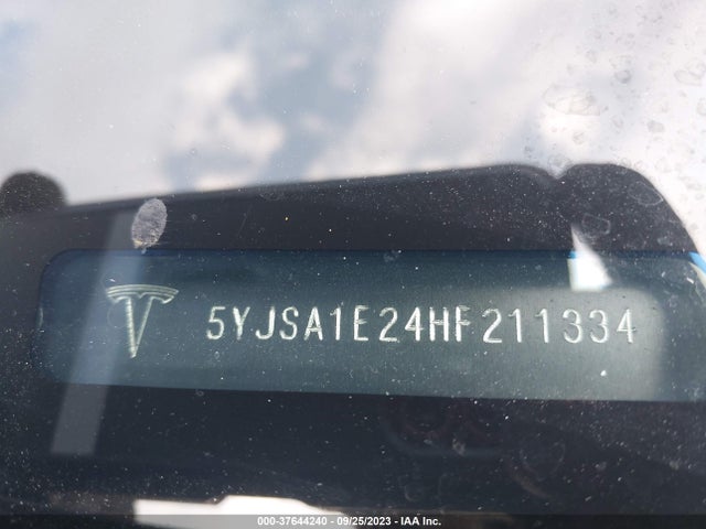 5YJSA1E24HF211334 Tesla Model S 100d/90d/75d/60d/p100d