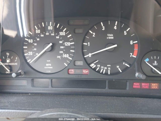 1989 BMW 525 I AUTOMATIC VIN: WBAHC2304K2082563