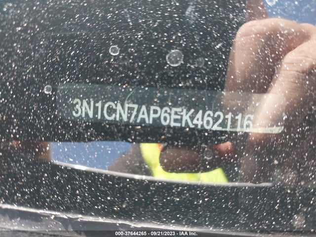 Nissan Versa S/s Plus/sv/sl 2014 3N1CN7AP6EK462116 Image 9