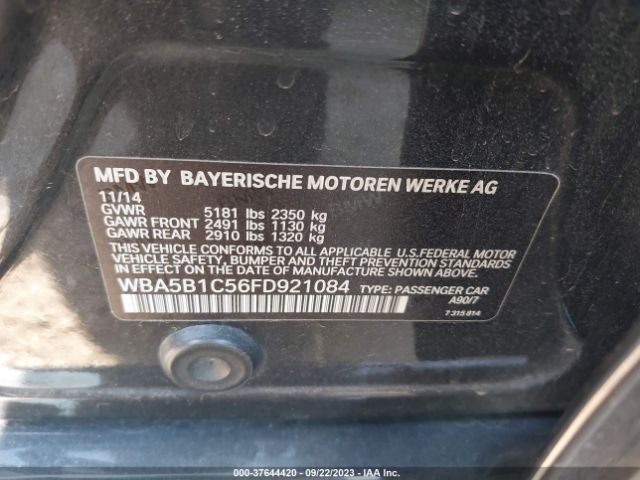 WBA5B1C56FD921084 BMW 5 Series 535i